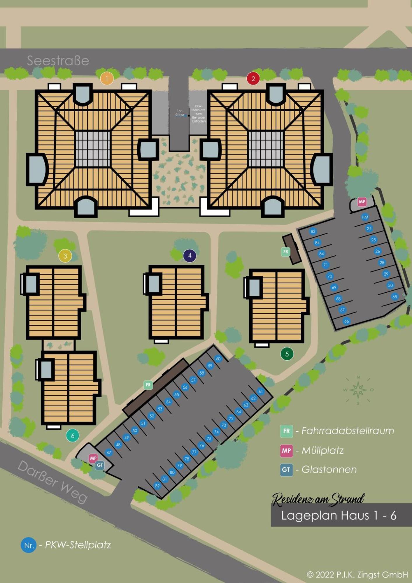 זינקסט Residenz Am Strand Wohnung 4-56 מראה חיצוני תמונה
